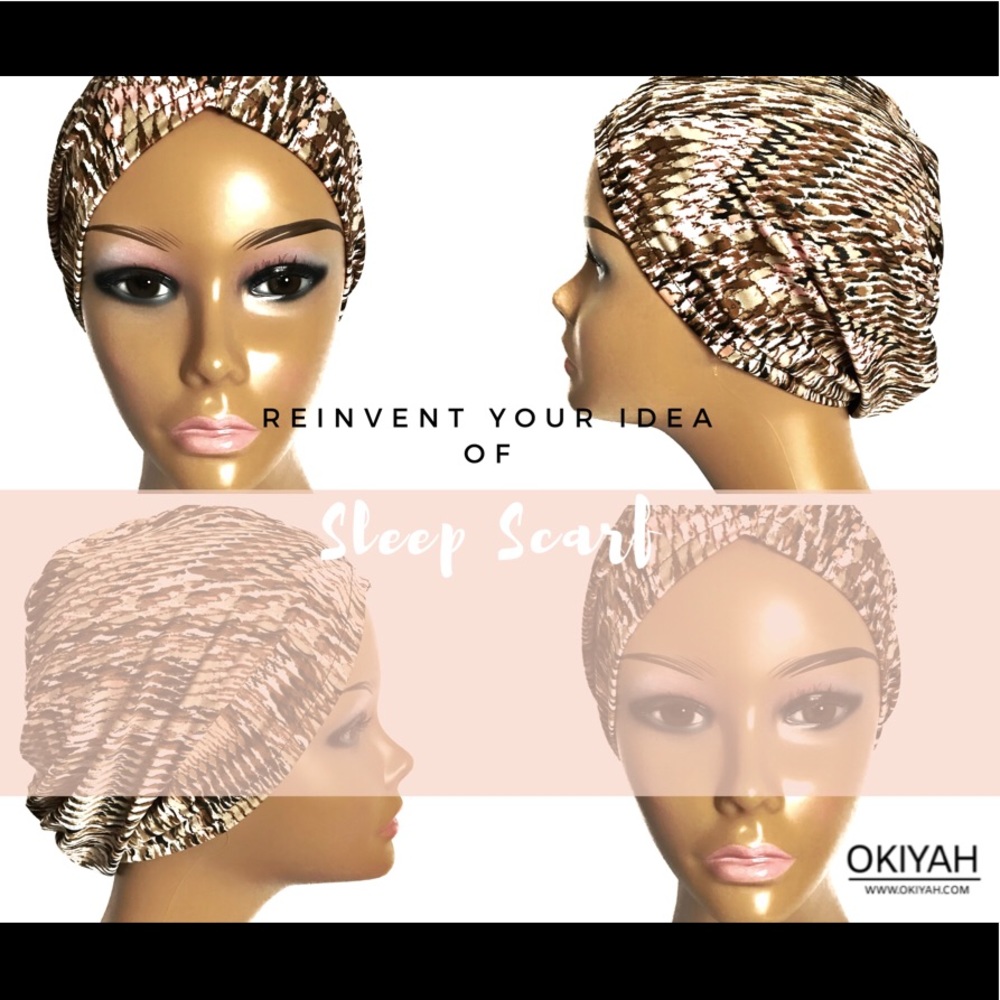 Hair Wrap - w/ Satin Lining